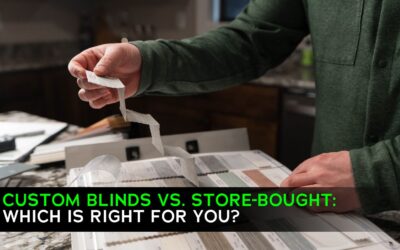 Custom Blinds vs Store Bought